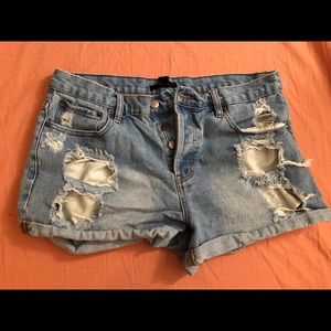 Forever 21 Jean shorts & Target star shorts